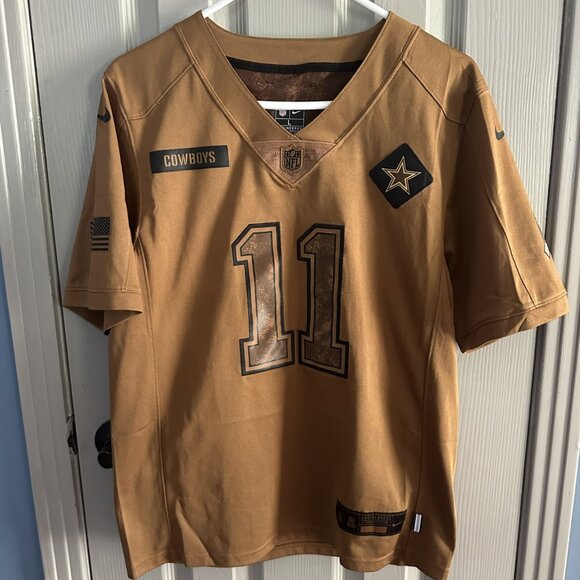 Micah Parsons Dallas Cowboys Nike 2023 Salute to Service Limited Jersey Youth L - Picture 2 of 9